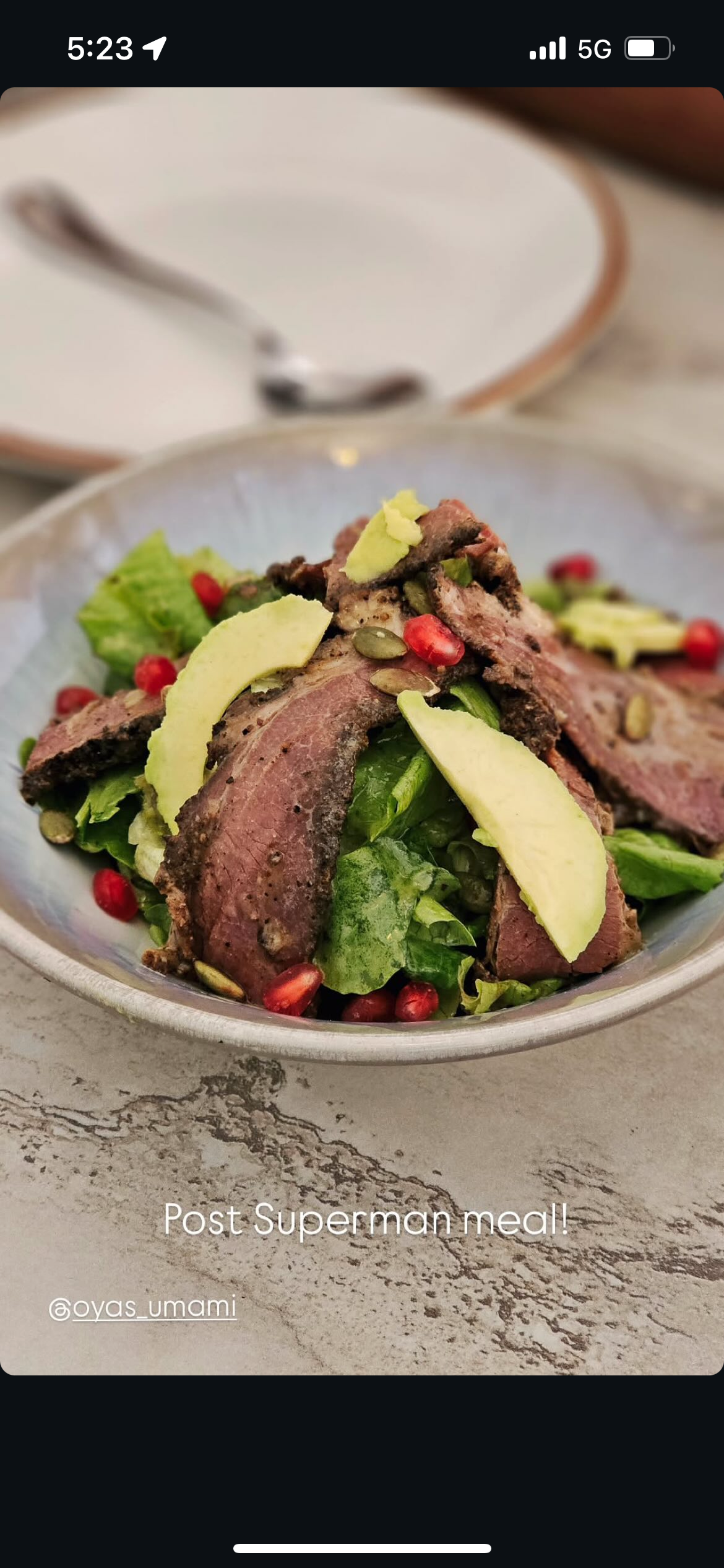 Pastrami Avocado Salad