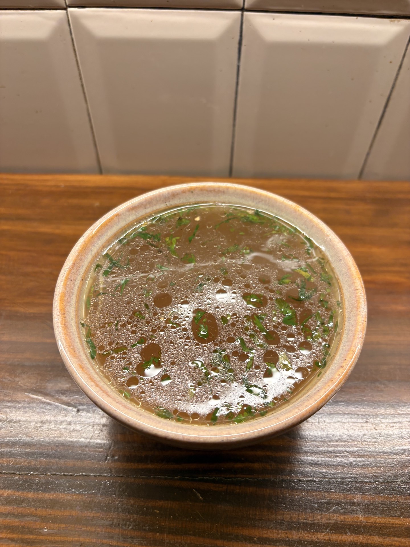 Chicken broth