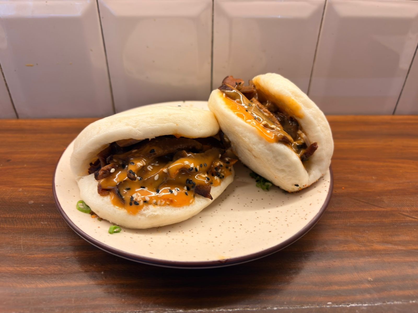 Shiitake Mushroom and Tofu Baos