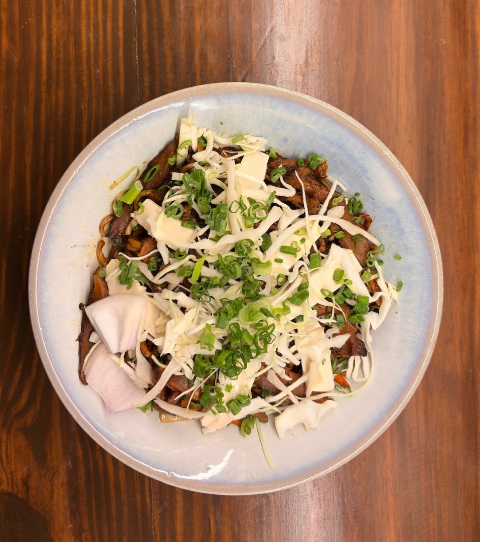 Naga Style Chowmein with Mushroom and Tofu