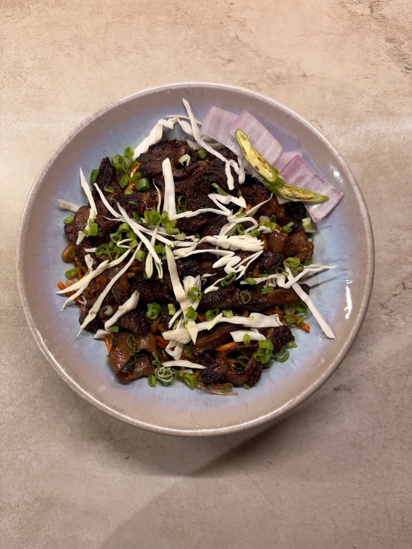 Naga Style Chowmein with Beef